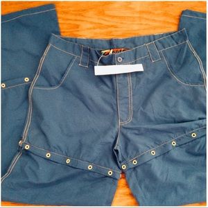 NWT-ACTION Athletic Unisex. Zipper pants⛰